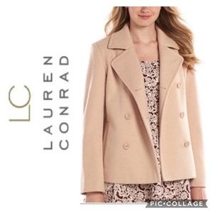 Lauren Conrad Cropped Pea Coat